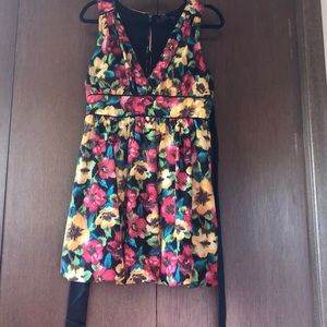 Cute multicolor floral dress!
